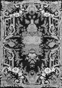 Medallion Gray French Rug, abs4445gry