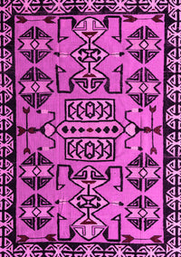 Southwestern Pink Country Rug, abs4446pnk