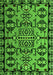 Southwestern Green Country Rug, abs4446grn