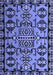 Southwestern Blue Country Rug, abs4446blu