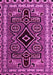 Southwestern Pink Country Rug, abs4447pnk