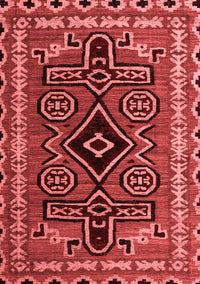 Southwestern Red Country Rug, abs4447red