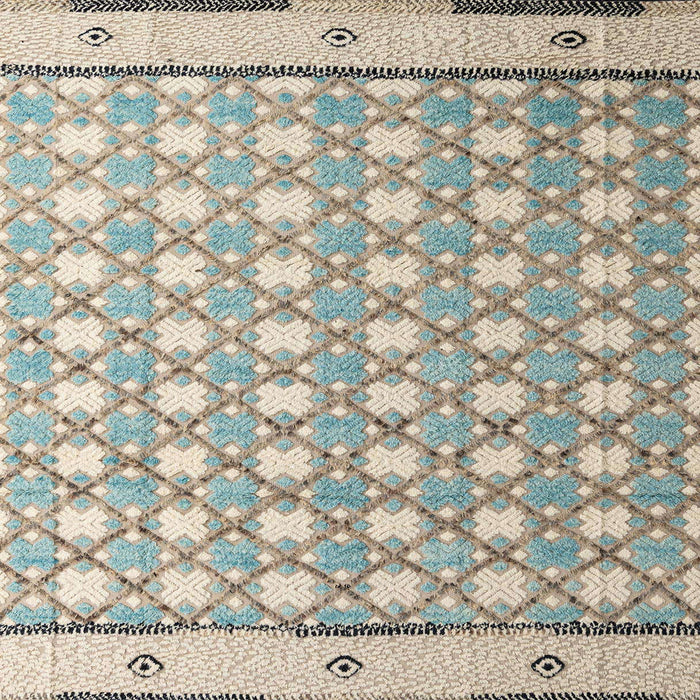 Square Machine Washable Abstract Khaki Green Rug, wshabs4448