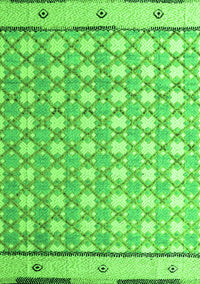 Abstract Green Modern Rug, abs4448grn