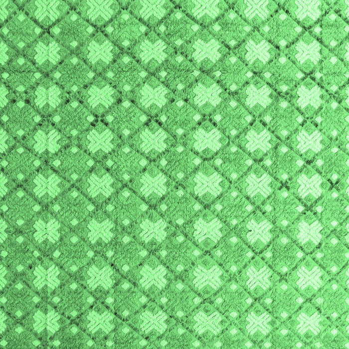 Abstract Emerald Green Modern Rug, abs4448emgrn