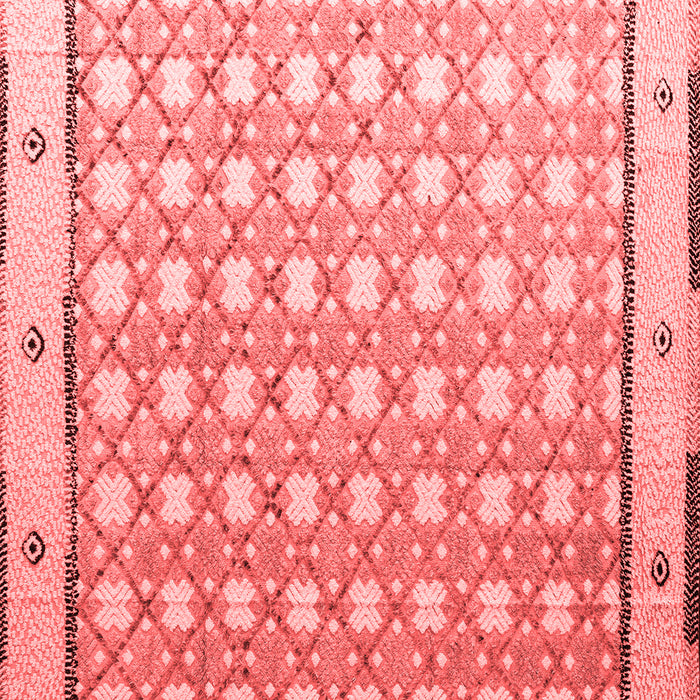 Abstract Red Modern Rug, abs4448red