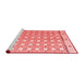 Modern Red Washable Rugs