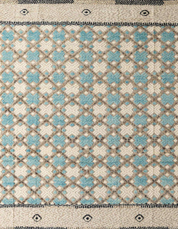 Abstract Khaki Green Modern Rug, abs4448