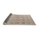 Sideview of Abstract Tan Brown Modern Rug, abs4449