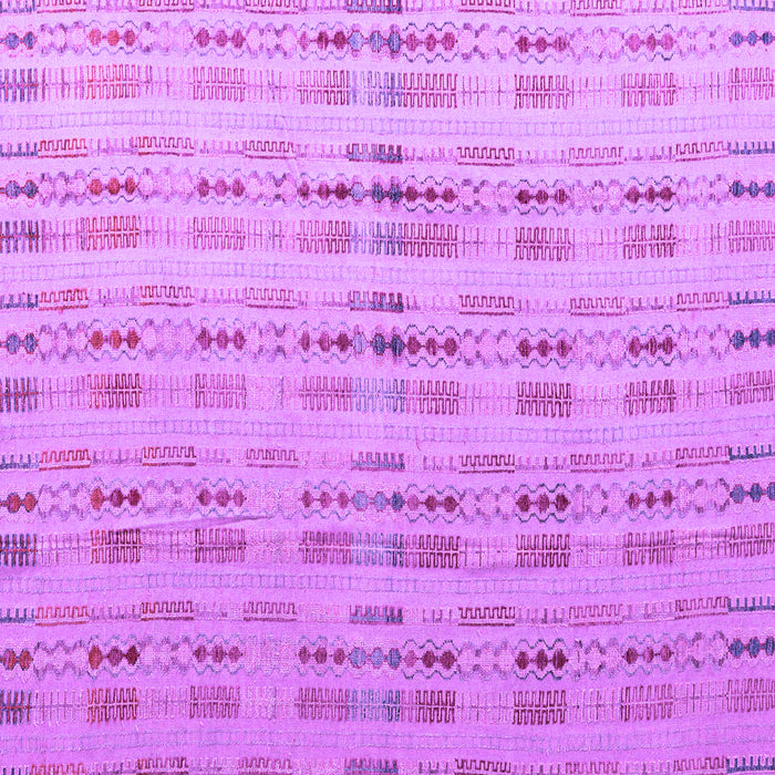 Square Machine Washable Abstract Purple Modern Area Rugs, wshabs4449pur