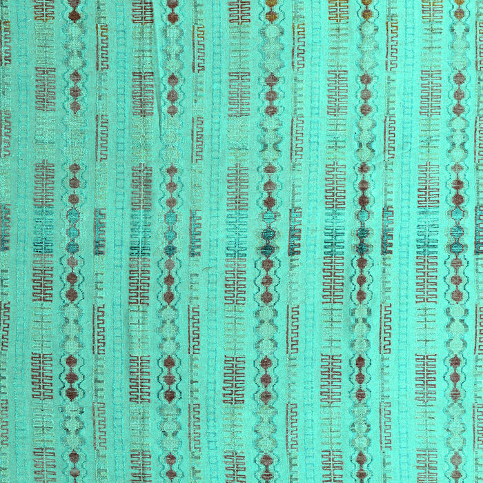 Abstract Turquoise Modern Rug, abs4449turq