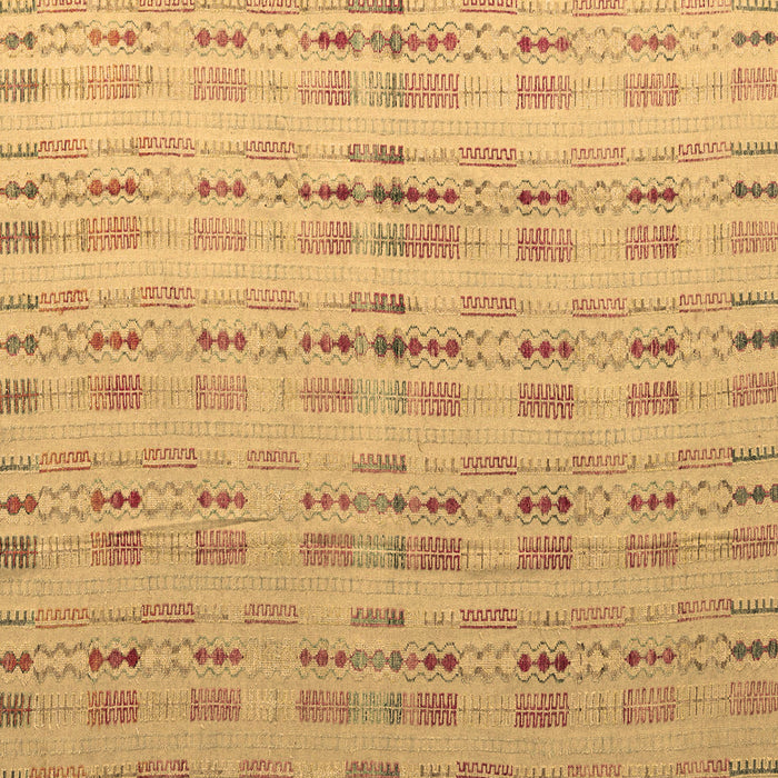 Square Abstract Brown Modern Rug, abs4449brn