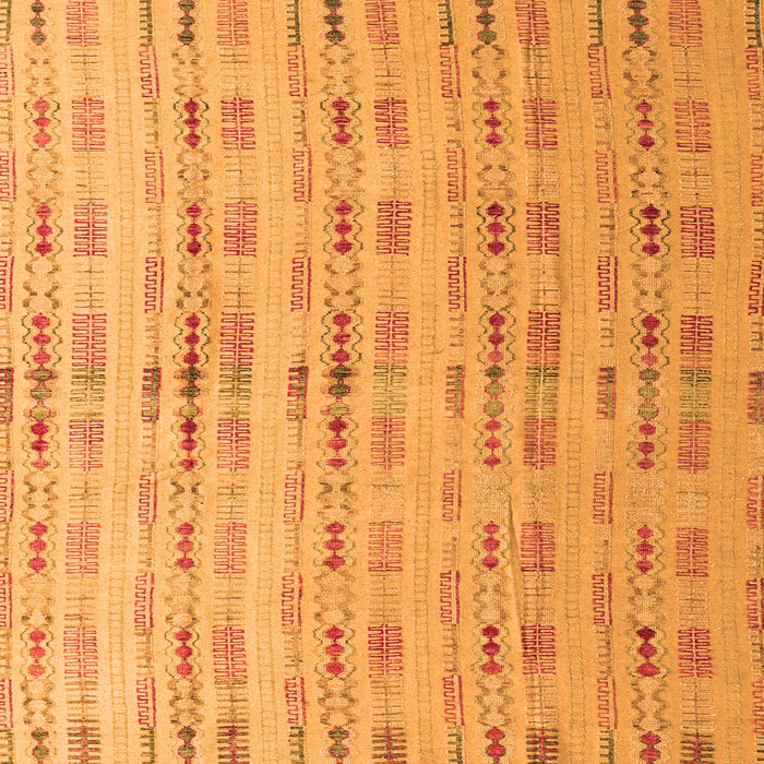 Square Machine Washable Abstract Orange Modern Area Rugs, wshabs4449org