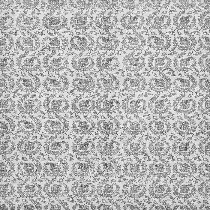 Square Machine Washable Abstract Gray Modern Rug, wshabs444gry