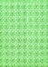 Machine Washable Abstract Green Modern Area Rugs, wshabs444grn