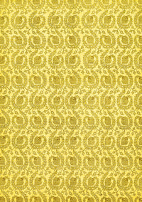 Abstract Yellow Modern Rug, abs444yw