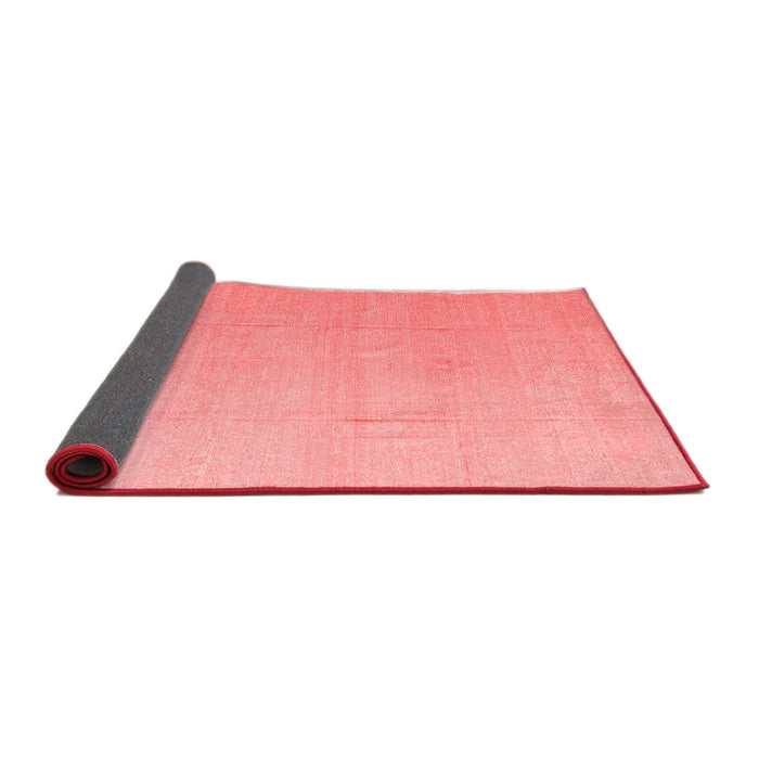 Abstract Red Modern Area Rugs