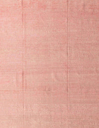 Machine Washable Abstract Light Salmon Pink Rug, wshabs4450