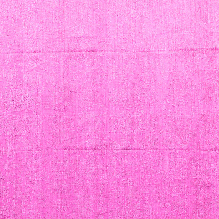 Square Machine Washable Abstract Pink Modern Rug, wshabs4450pnk