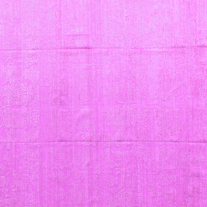 Square Machine Washable Abstract Purple Modern Area Rugs, wshabs4450pur