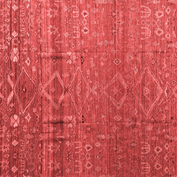 Abstract Red Modern Rug, abs4451red