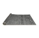 Sideview of Abstract Gray Modern Rug, abs4451gry