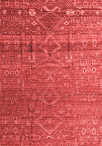 Abstract Red Modern Rug, abs4451red