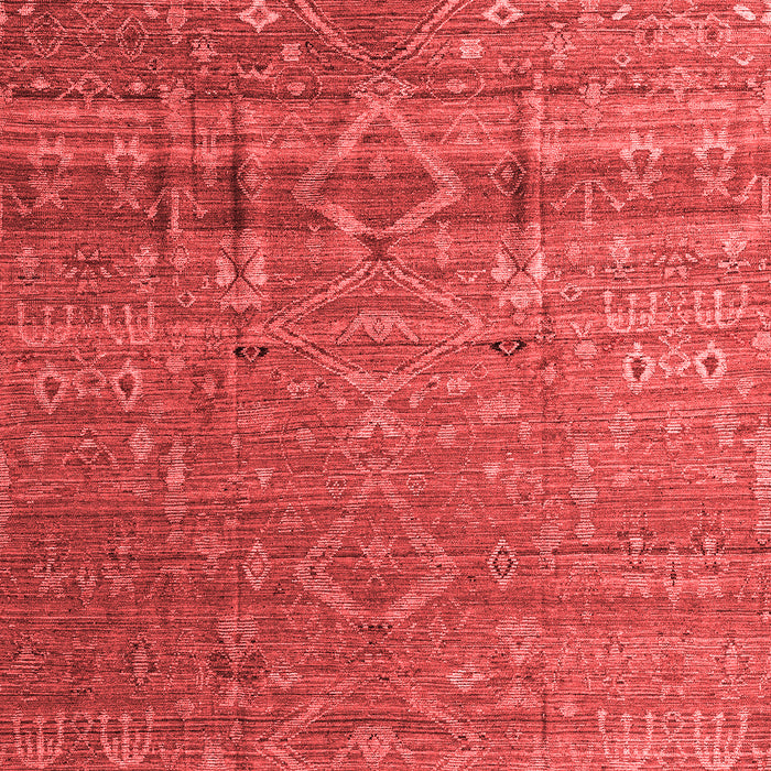Abstract Red Modern Area Rugs