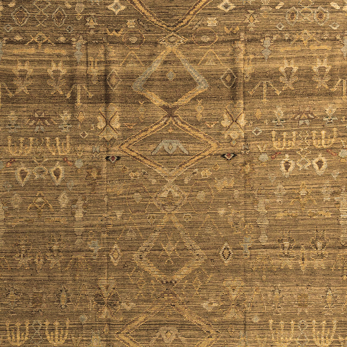 Abstract Brown Modern Rug, abs4451brn