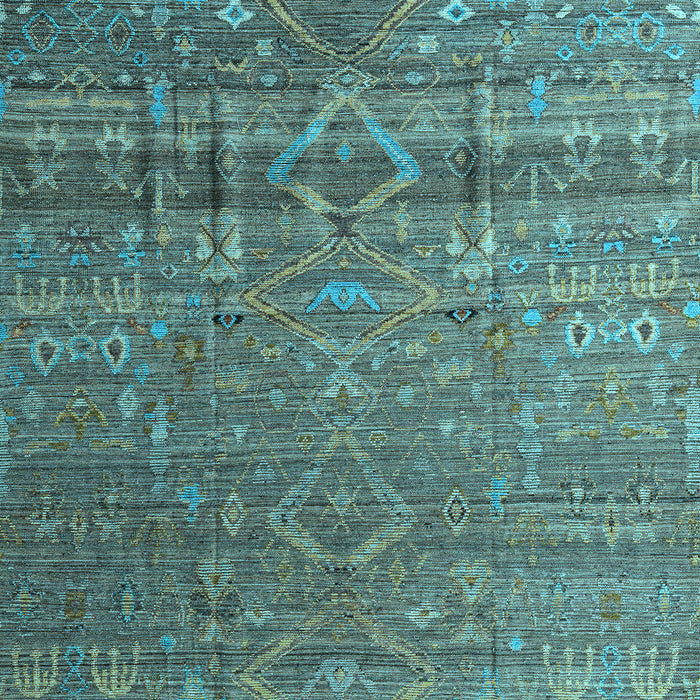 Abstract Light Blue Modern Rug, abs4451lblu