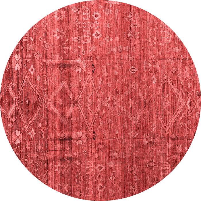 Abstract Red Modern Rug, abs4451red