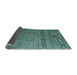 Sideview of Abstract Light Blue Modern Rug, abs4451lblu