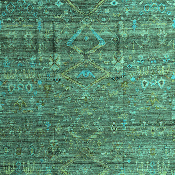 Abstract Turquoise Modern Rug, abs4451turq