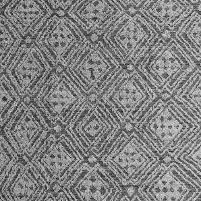 Machine Washable Abstract Gray Modern Rug, wshabs4452gry