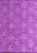 Machine Washable Abstract Purple Modern Area Rugs, wshabs4452pur