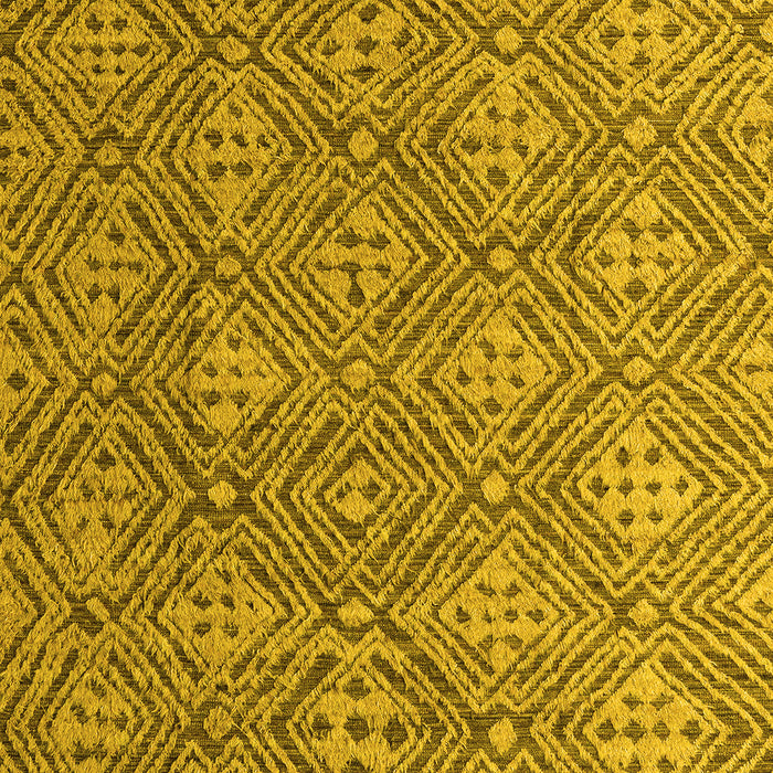 Machine Washable Abstract Yellow Modern Rug, wshabs4452yw