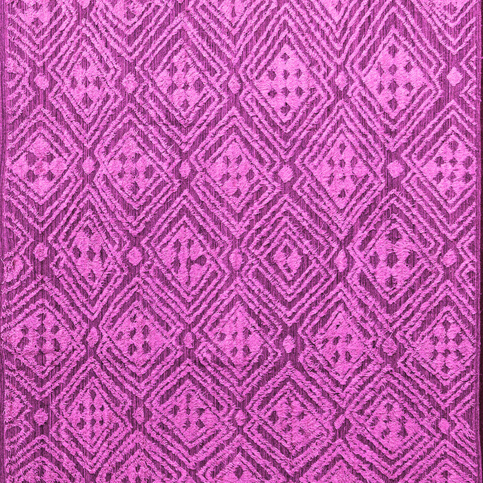 Square Machine Washable Abstract Pink Modern Rug, wshabs4452pnk