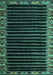 Abstract Turquoise Modern Rug, abs4453turq