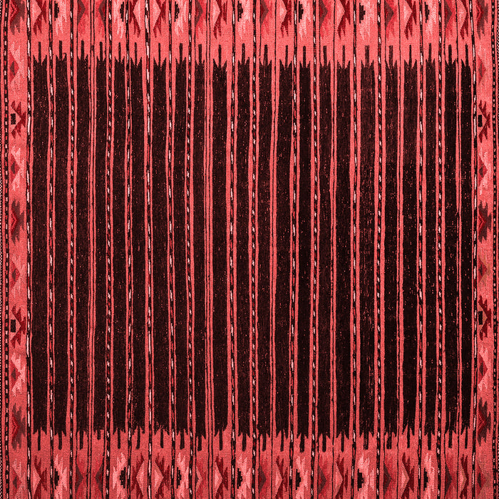 Machine Washable Abstract Red Modern Rug, wshabs4453red
