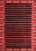 Abstract Red Modern Area Rugs