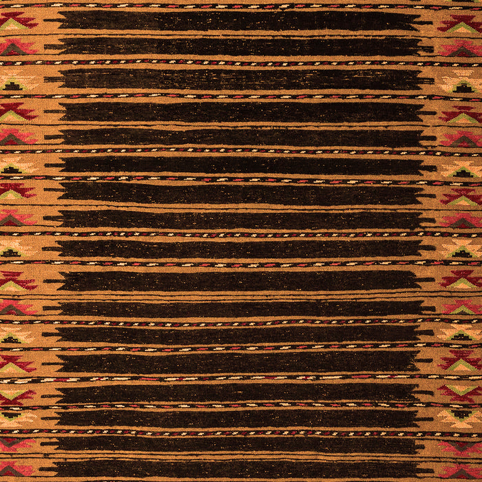 Machine Washable Abstract Orange Modern Area Rugs, wshabs4453org