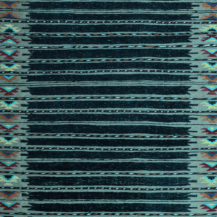 Abstract Light Blue Modern Rug, abs4453lblu