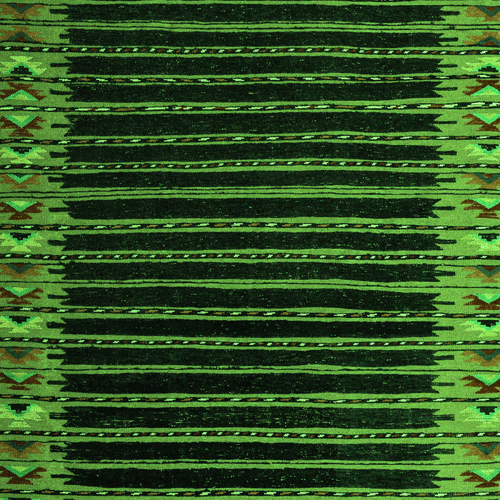 Abstract Green Modern Rug, abs4453grn