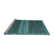 Sideview of Machine Washable Abstract Light Blue Modern Rug, wshabs4455lblu