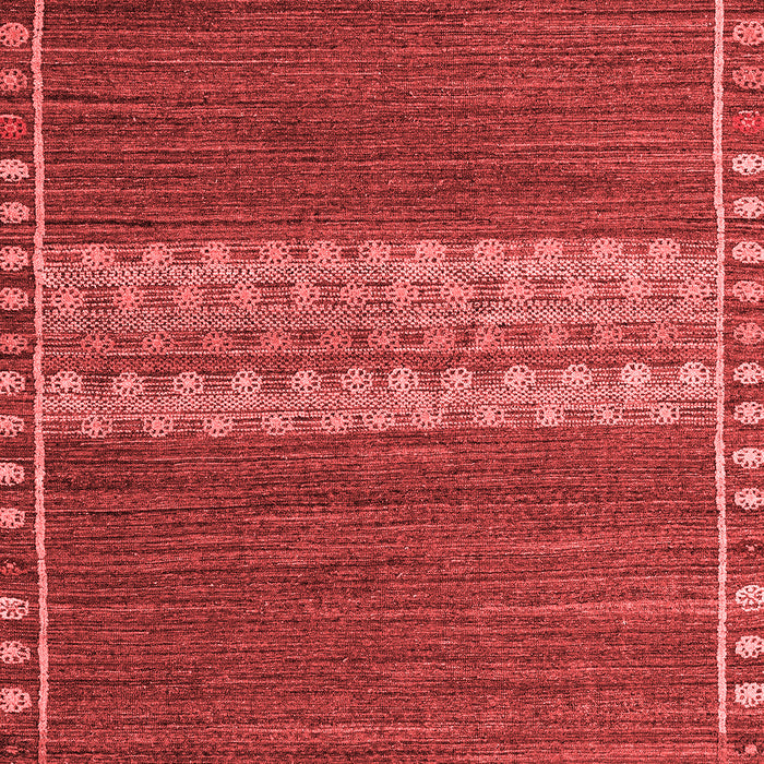 Machine Washable Abstract Red Modern Rug, wshabs4455red