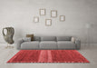 Modern Red Washable Rugs