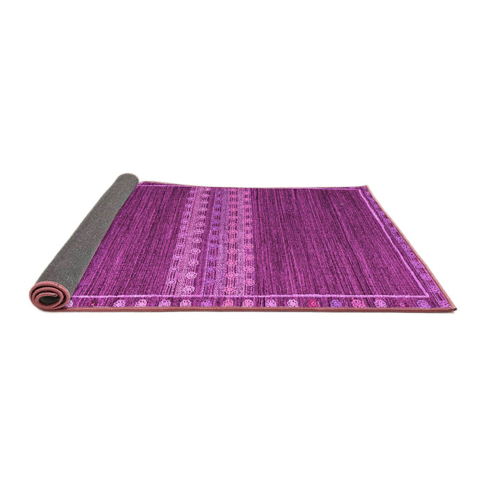 Sideview of Abstract Pink Modern Rug, abs4455pnk