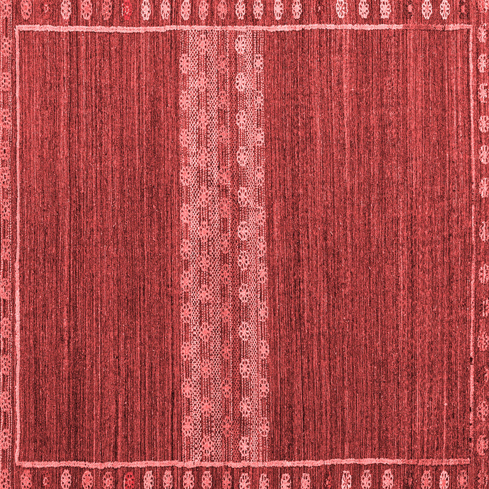 Machine Washable Abstract Red Modern Rug, wshabs4455red