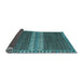 Sideview of Abstract Light Blue Modern Rug, abs4455lblu