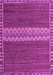 Machine Washable Abstract Pink Modern Rug, wshabs4455pnk